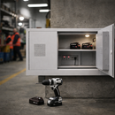 Lithium-Ion Battery Charging Cabinet – Fire-Resistant – Industrial Use