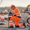 Premium Hi Vis Eco Coolair 4-Way Stretch Trousers for Comfort & Visibility