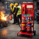 Double Extinguisher Trolley – Wireless Site Alarms – Sustainable Safety