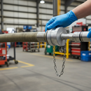 Premium Aluminium Blank Plug & Chain Couplings for Instantaneous Connection - BS336 2.1/2"