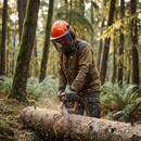 Premium Forestry Helmet Kit with Safety Visor, Ear Defenders, and Sun Cape for Chainsaw and Brush Cutting