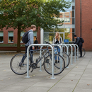 Premium Galvanised Sheffield Bike Stand with Bolt Down or Cast-in Options for Secure Bicycle Parking