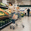 Premium Medium 120L Child Seat Shopping Trolley for Convenience and Farm Shops - High-Quality Professional Grade for Industrial and Commercial Appl...