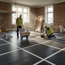 Premium Heavy Duty Temporary Floor Protection Board 1.2M x 2.4M - Customizable Thickness and Fire-Retardant Options for Superior Impact Protection