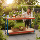 Heavy Duty Mobile Workbench - 925mm High - 300kg Capacity - Chipboard