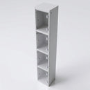 Steel 4-Door Perspex Locker 1800mm Height 300mm Width (view 2)