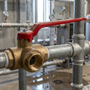 2in BSP Female 3-Way T Port Ball Valve, 20 Bar