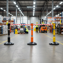 Premium Retractable Barrier Post and Kit with 9m Belt for Indoor and Outdoor Use
