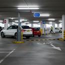 Premium Post Mounted Car Park Exit Sign for Clear Direction with R2/RA2 Reflectivity
