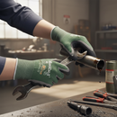 Premium Cut Resistant Oil and Water Repellent Gloves for Industrial Use - Ultra-Lightweight, Non-Slip Grip, Ideal for Oily and Wet Environments