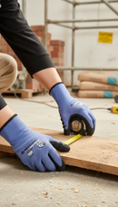 Premium Multi-Purpose Latex Gloves with Excellent Dexterity and Comfort for Construction and Steel Handling