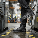 Premium Water-Repellent Safety Boot with Composite Toe, Anti-Puncture Protection, and Breathable Liner for Comfort and Support