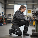 Premium Women's Arc Flash & Fire Retardant Trousers with Flexible Pockets and Reflective Details for Enhanced Visibility