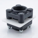 1½in x 2in Female Thread Bottom Drain Flange, Polypropylene (view 2)