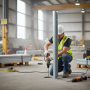 Premium 1160mm Z Section Armco Barrier Post - Galvanised Steel for Cost-Effective Crash Protection