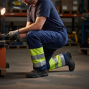 Premium High Visibility Winter Trousers with Lined Comfort, Durable Water-Repellent Material and Spacious Pockets