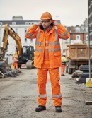 Premium Waterproof 7-in-1 Jacket and Bodywarmer with Reflective Tape for All Seasons Use