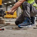 Premium Heavy Duty Safety Boot with Leather Upper, BOA Fit System, and Non-Metallic Toe Protection for Comfort and Stability