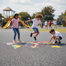 Premium Educational World Map Playground Marking for Geography Learning and Outdoor Activities
