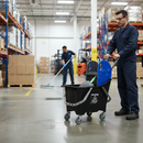 Premium Combination Mop Bucket with 25 Litre Capacity and 3 Castors for Efficient Cleaning