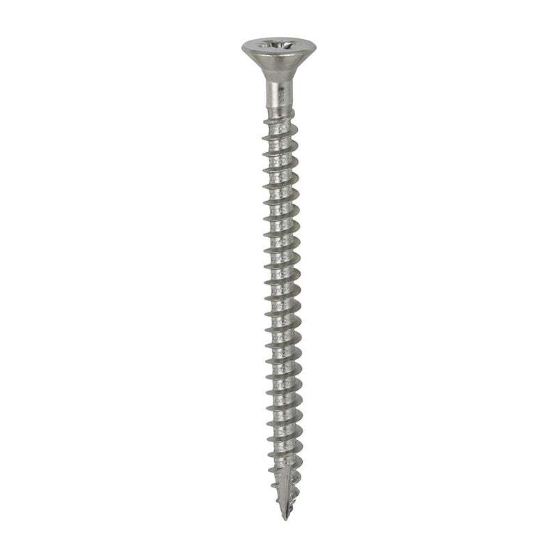 Classic Multi-Purpose Screws - PZ - Double Countersunk - A4 Stainless Steel - 6.0 x 80