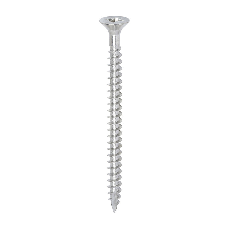 Classic Multi-Purpose Screws - PZ - Double Countersunk - A2 Stainless Steel - 6.0 x 80