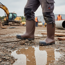Premium Full Safety Wellingtons with Steel Toe Cap, Waterproof, and Slip-Resistant Outsole for Optimal Protection