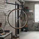 Premium Fixed Wall Mounted Bike Rack - Galvanised Steel for One or Two Bikes with Easy Installation