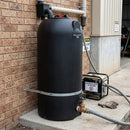 720L Slimline Non-Potable Water Tank, 455mm Vented Lid, 1.5in BSP