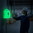 Premium Small Workplace First Aid Kit - BS8599-1 Compliant with Glow-in-the-Dark Box for Auralow Risk Environments