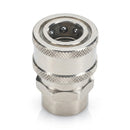 250 Bar Quick Release Coupling, 1/2in BSP Female Thread (view 2)