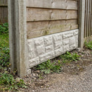Concrete Gravel Boards 150mm x 1.83m Rock Face Finish