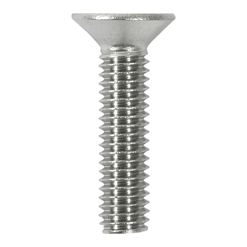 Socket Screws - Countersunk - A2 Stainless Steel - M6 x 16