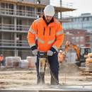 Premium Lightweight Hi-Vis Winter Jacket with Waterproof Features and Reflective Details for Enhanced Visibility