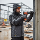 Premium Waterproof Insulated Jacket for All-Weather Protection - Grey/Black