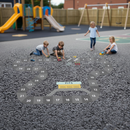 Premium Racing Track Playground Marking with Lights and Pits for Children Under 13