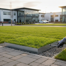 Premium GrassTop Manhole Cover with Galvanised Tray and Lifting Keys, Suitable for Lawn Areas with Clear Opening Size 650x500mm