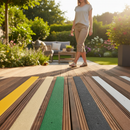 Premium 1200mm Anti Slip Decking Strips – Heavy Duty Non Slip Safety Strips for Garden, Steps & Patio