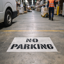 No Parking Stencil – 600mm x 400mm – PVC – Industrial Use
