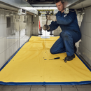 Premium Eco-Friendly Absorbent Mat for Maintenance and Inspection Pits 135cm x 600cm