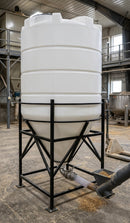 7000L Cone Tank with 60° Drainage Angle, UV Polyethylene