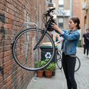 Premium Wall Mounted Bicycle Rack with 180° Adjustable Design for Space-Saving Bike Parking