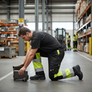 Professional Hi-Vis Trousers with Stretch Panels for Comfort and Safety - High-Quality Professional Grade for Industrial and Commercial Applications