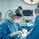 Premium LED Headlight with Adjustable Spot Size and Stepless Light Intensity Control for Optimal Illumination in Surgical Procedures
