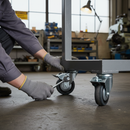 75mm Heavy Duty Braked Swivel Plate Castor Anti-Static