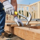 Premium Heavy Duty Tubular Steel Claw Hammer with Ergonomic Overmould and Two Weight Options for Versatile Use