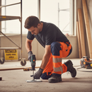 Professional Hi-Vis Trousers with 4-Way Stretch Fabric and Tapered Legs for Maximum Comfort and Durability