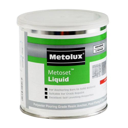 Metolux 2 Part Metoset Liquid Mortar - Grey - 5kg
