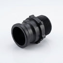 Cam Lever Adaptor 2in BSP Male Thread x 2in Connector (view 2)