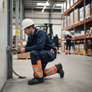 Premium Hi-Visibility Trousers with 4-Way Stretch Fabric, Reinforced Pockets, and Enhanced Comfort for Tough Jobs